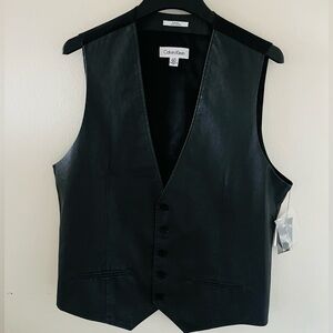 Calvin Klein Charcoal Gray Vest